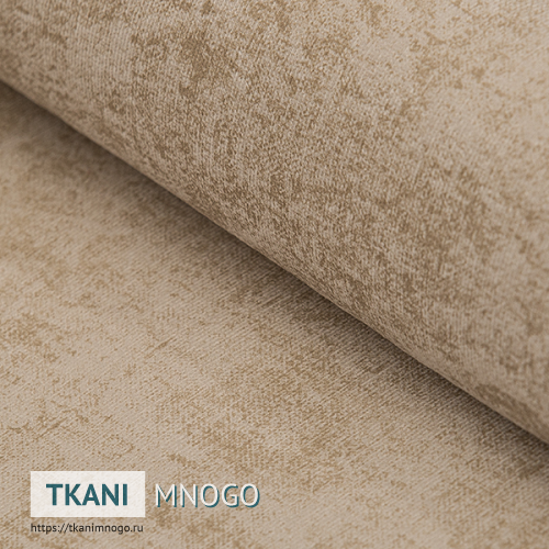 Фото материала велюра “Bern 12” (однотонный бежевый)