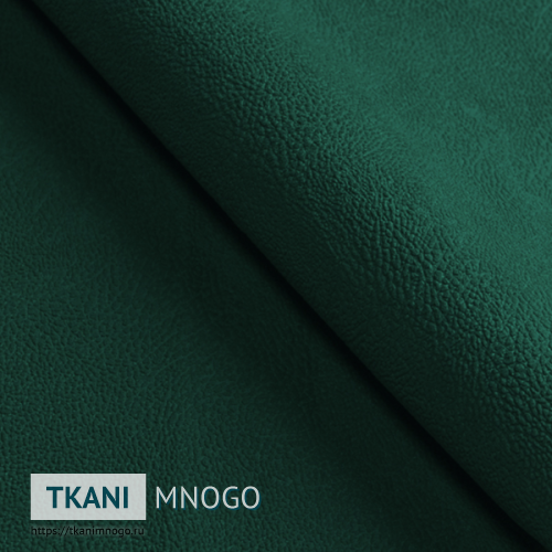 Фото внешнего вида велюра “20” (однотонный зеленый)