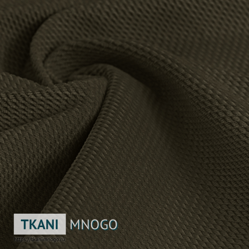 Фото материала велюра “Kvadro-3” (однотонный коричневый)