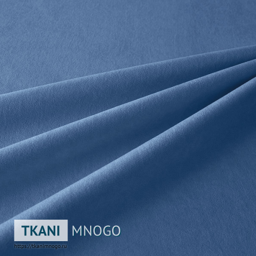 Фото внешнего вида велюра “Lion-310” (однотонный голубой)